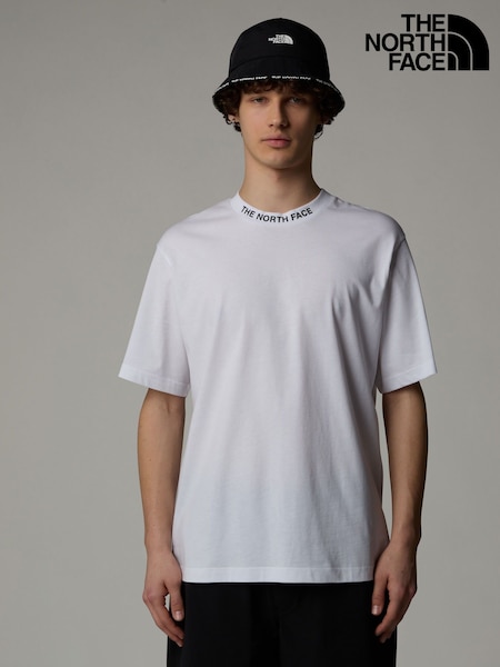 The North Face White Zumu Relaxed T-Shirt (E60506) | AED175