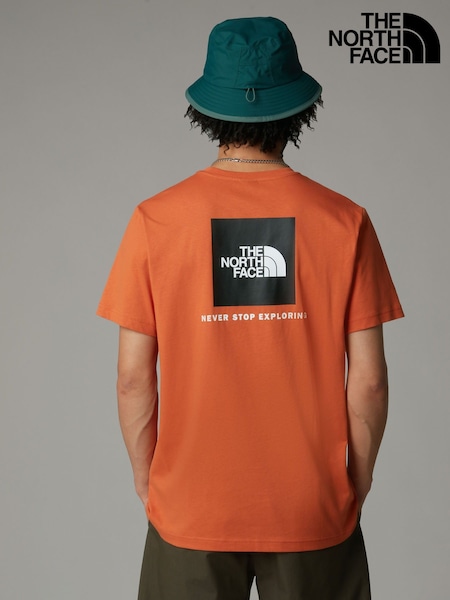 The North Face Brown Dark Box NSE T-Shirt (E60507) | 139 QAR