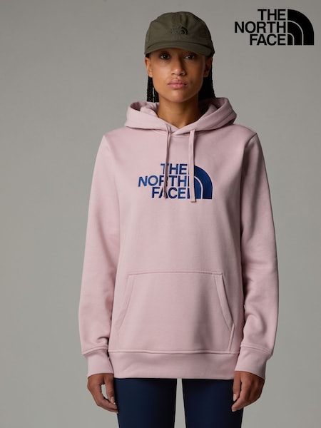 The North Face Pink Drew Peak Pullover Hoodie (E60533) | $122
