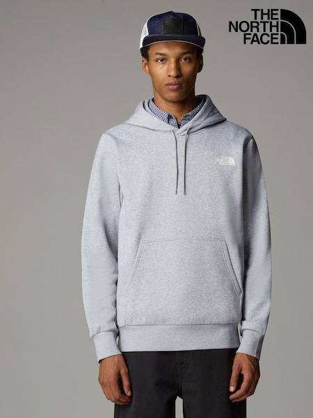 Grå - The North Face Simple Dome Hoodie (E60539) | kr1 260