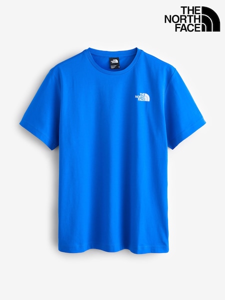The North Face Blue Vertical Print T-Shirt (E60544) | R$ 295