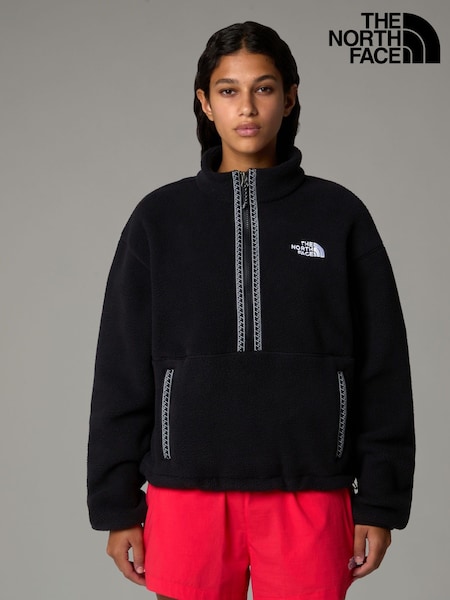 שחור - The North Face Fleeski 1/4 Zip Fleece (E60558) | ‏453‏₪