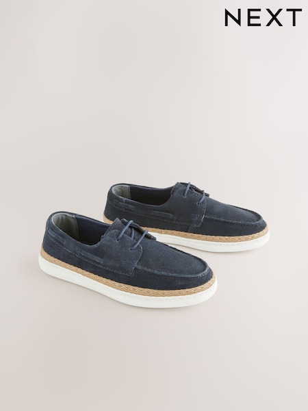أزرق داكن أزرق - Suede Boat Shoes (E60579) | ‏142 د.إ.‏ - ‏ 188‏ د.إ.