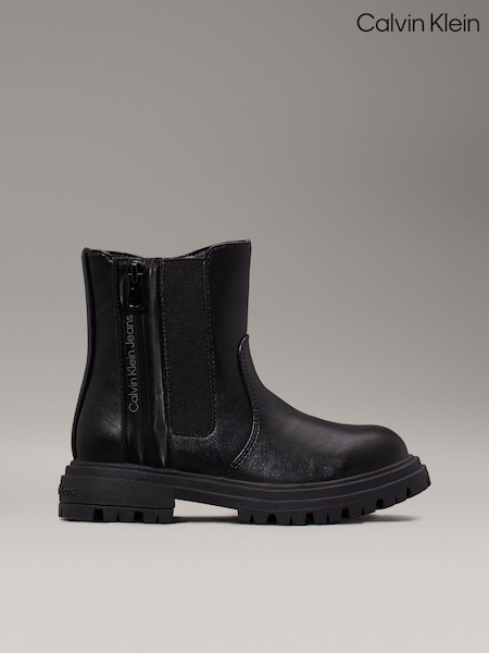 Calvin Klein Black Chelsea Boots (E60590) | €65