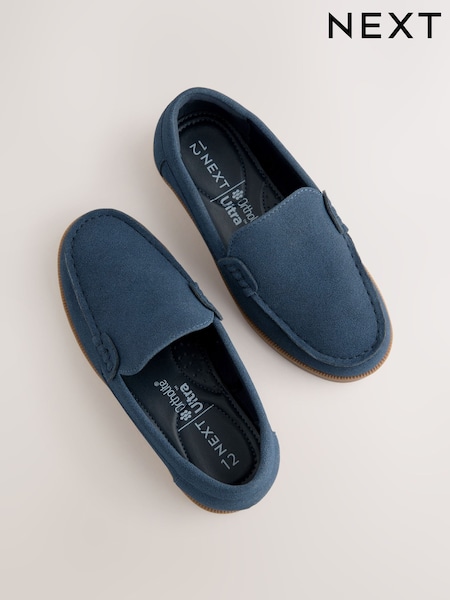 Navy Standard Fit (F) Loafers (E60600) | €33 - €43