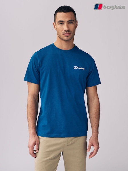 Berghaus Blue Rolling Peaks T-Shirt (E60645) | 158 QAR