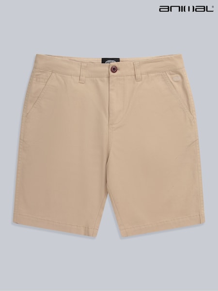 Animal Cream Mens Westbay Chinos Shorts (E60668) | ₪171