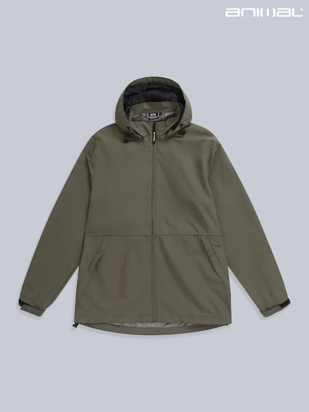 Animal Mens Pace Packable Waterproof Jacket (E60671) | ‏282‏₪