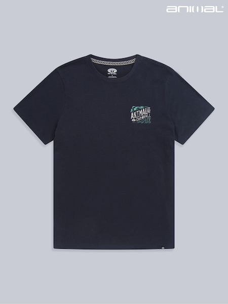Animal Blue Jacob Organic Graphic T-Shirt (E60674) | 62 QAR