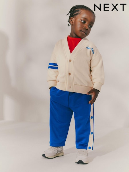 Red/Blue Cardigan and Joggers Set (3mths-7yrs) (E60682) | €40 - €46