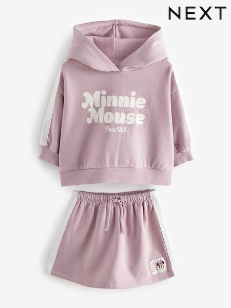 Purple Minnie Mouse Long Sleeves Skirt Set (3mths-7yrs) (E60787) | AED112 - AED132
