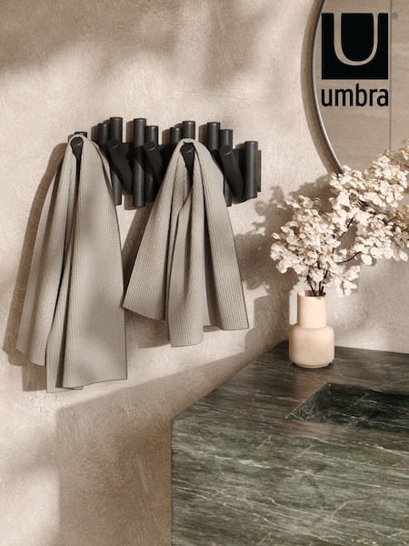 Umbra Black Picket Rail Wall Hook (E60839) | $82