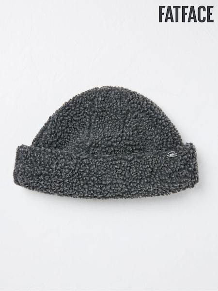 FatFace Charcoal Grey Borg Beanie (E60948) | €18