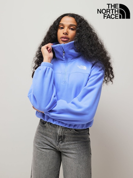 The North Face Blue Womens Glacier Half Zip Fleece (E61061) | €107