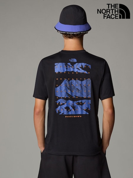 The North Face Black Foundation Mountain Faces T-Shirt (E61078) | €46