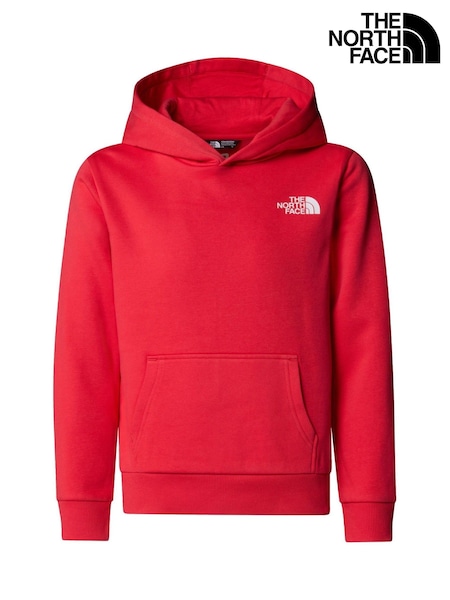 The North Face Red Teen Simple Dome Hoodie (E61115) | €66