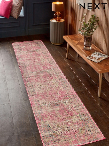 Fushsia Pink Washable Emporium Oriental Runner (E61191) | 1,760 UAH - 2,543 UAH