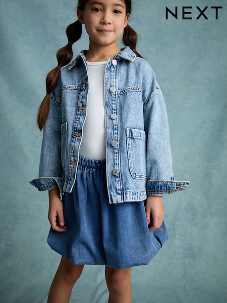 ג'ינס - Puffball Skirt (3-16yrs) (E61285) | ‏50‏₪ - ‏71‏ ₪