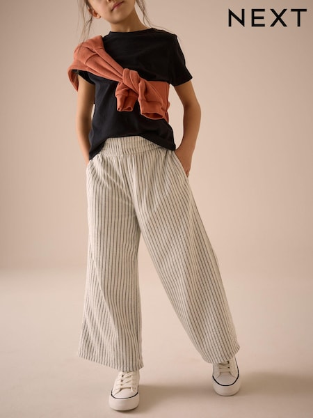 Cream/Black Pinstripe Trousers (3-16yrs) (E61309) | €14 - €21