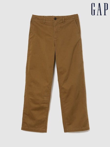 Braun - Regular Gap Heavyweight Twill Baggy Chinos