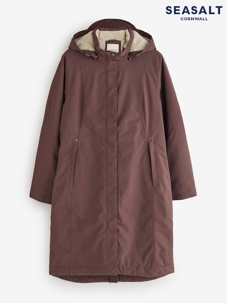 Brun - Seasalt Cornwall Janelle Imperméable