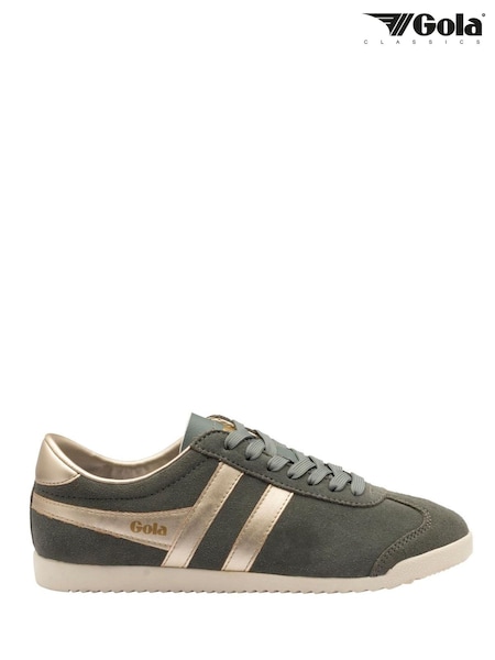 Grey - Gola Bullet Pearl Lace-up Trainers