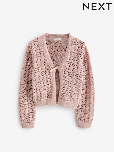 Nerc/roza - Sequin Tie Front Cardigan (3-16yrs) (E62075) | € 24 - € 30