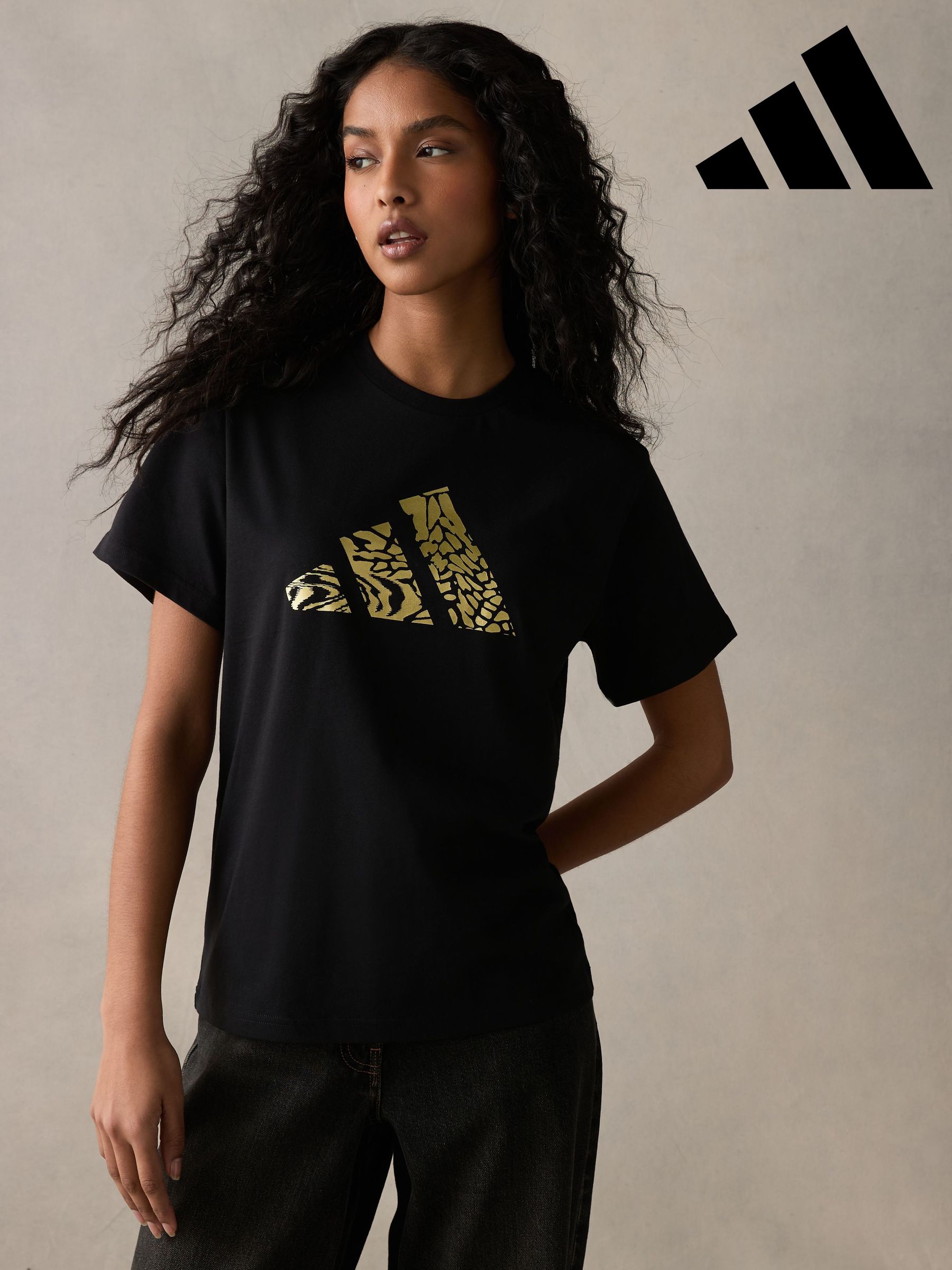 Womens adidas T Shirts adidas Sports Running Gym T Shirts Next Oman