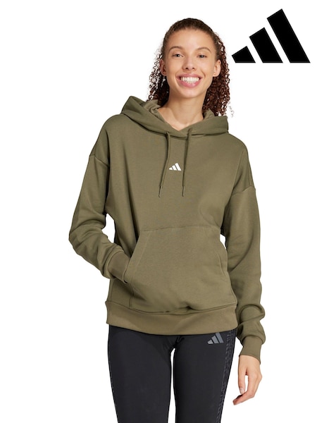 adidas Green Small Logo Hoodie (E62178) | €58