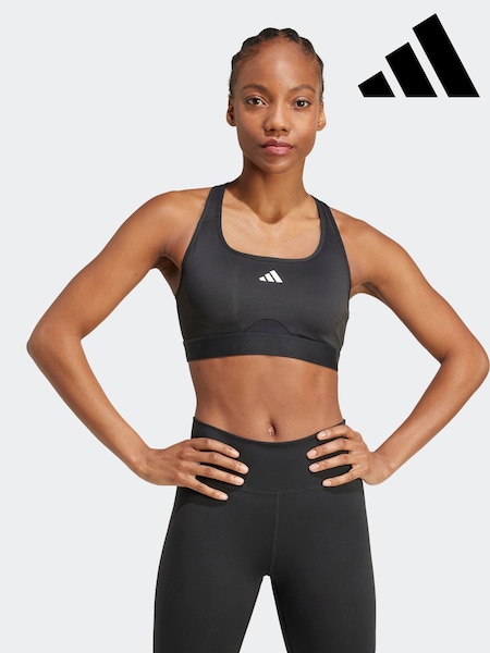 adidas Black Powerreact Bra (E62253) | R$ 295