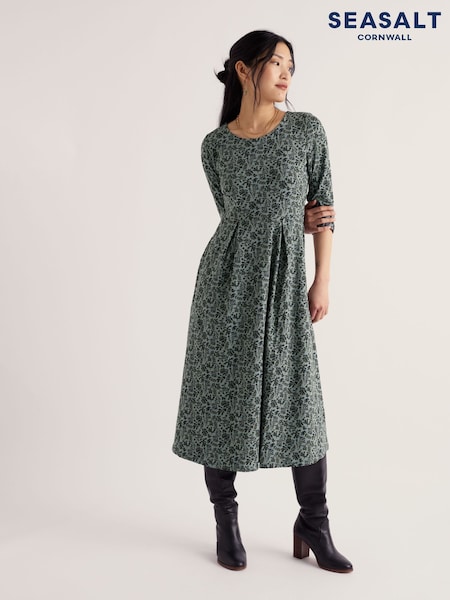 Blue - Seasalt Cornwall Veronica Midi Dress