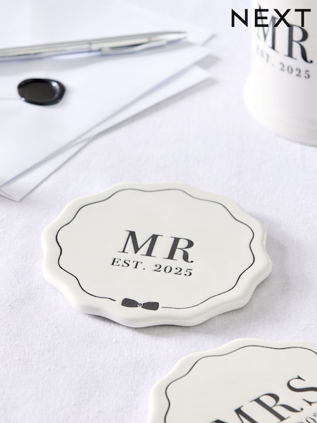 Black Est in 2025 Wedding Coaster MR (E62482) | €5