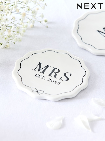 White Est in 2025 Wedding Coaster MRS (E62483) | €5