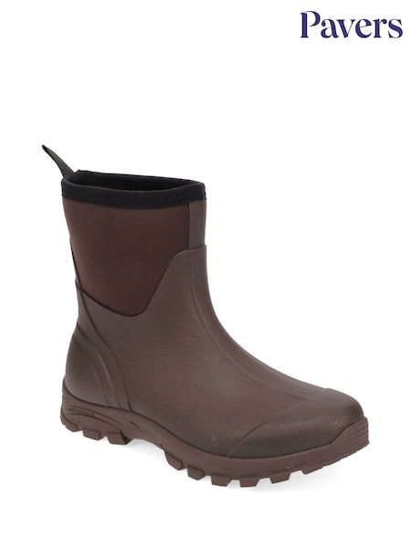 Brown - Regular Pavers Pavers Ankle Wellies