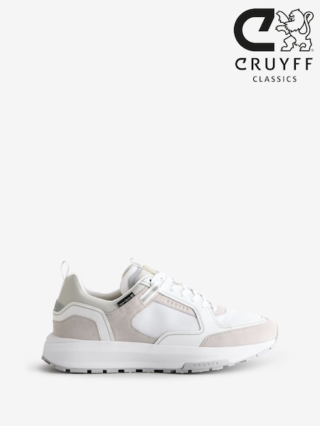 Cruyff White Rayado Trainers (E62868) | R$ 1,185