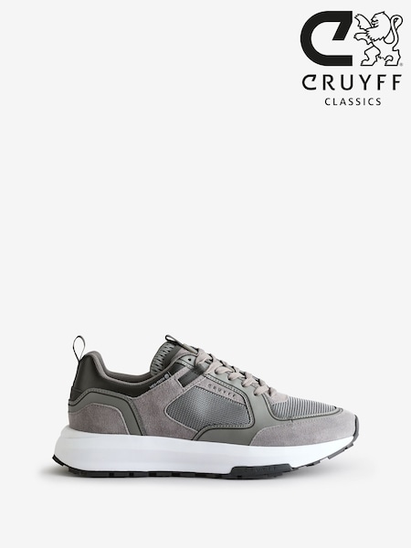 Cruyff Grey Rayado Trainers (E62971) | $277