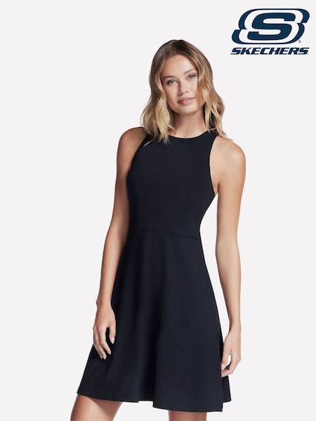 Skechers Black Black Gowalk Everyday Sports Tennis Dress (E63220) | €78