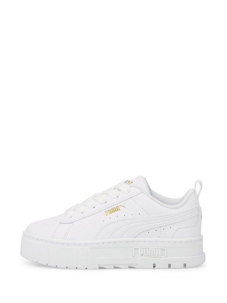 Puma White Kids Mayze Unisex Trainers (E63350) | AED280