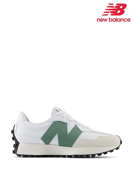 New Balance Green/White Womens 327 Trainers (E63656) | €143