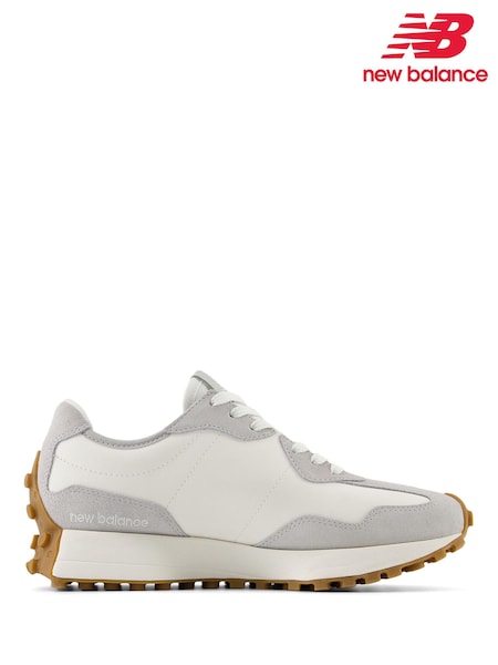 New Balance White Chrome Womens 327 Trainers (E63668) | €143
