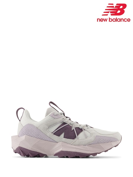 New Balance White/Purple Womens Tektrl Trainers (E63694) | €143