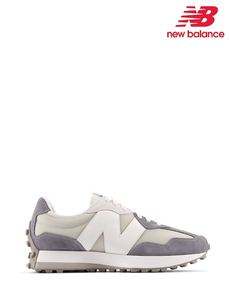 New Balance Light Grey Womens 327 Trainers (E63711) | €128