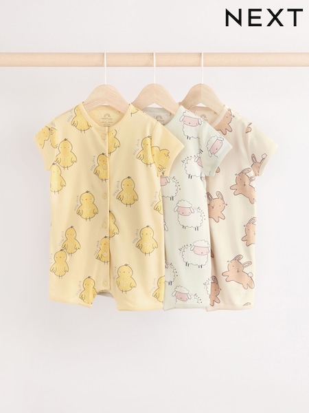 Multicolor con personajes - Baby Jersey Rompers 3 Pack (0mths-3yrs) (E63879) | 24 € - 29 €