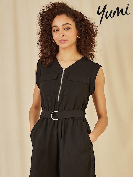Yumi Utility Playsuit With Pockets (E64293) | 64 €