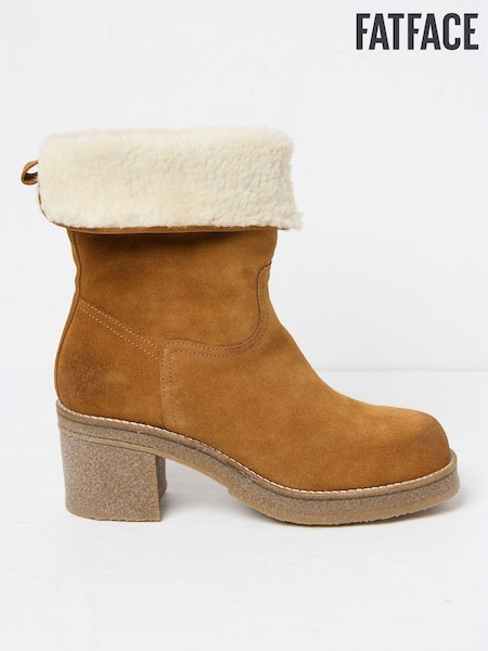 FatFace Tan Brown Ada Multiway Boot (E64348) | €64