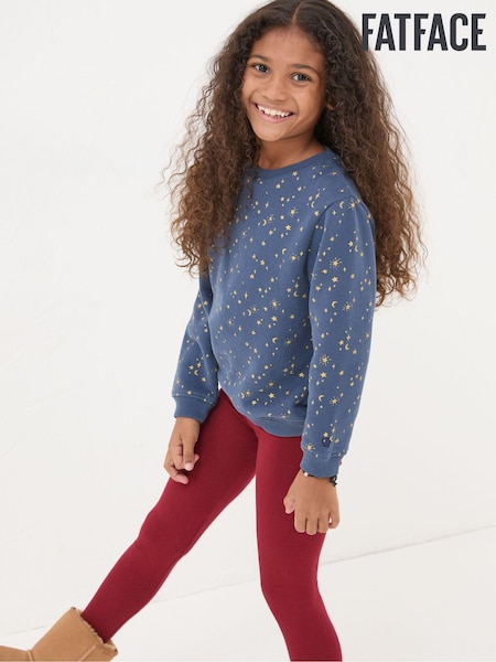 FatFace Navy Star Crew Sweater (E64350) | €15.50