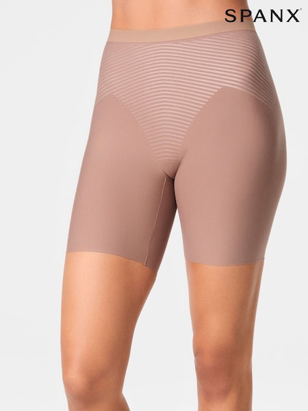 SPANXshape™ Invisible Cotton Mid-Thigh Shorts (E64352) | 307 QAR