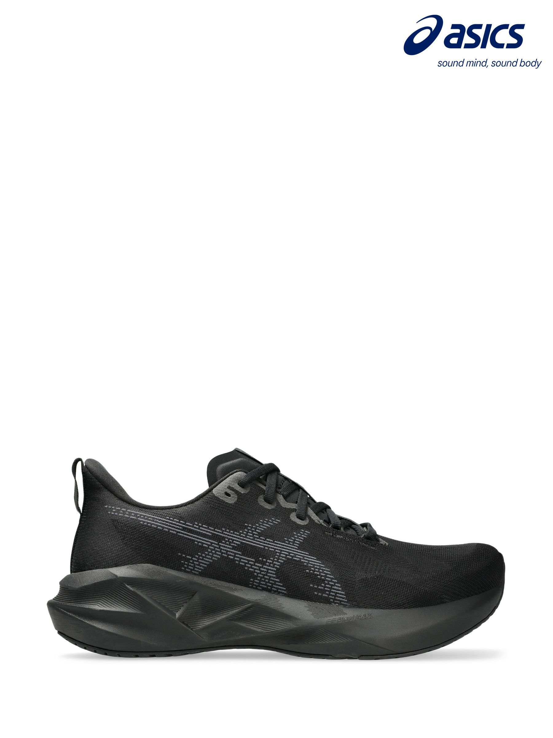Mens black asics trainers new arrivals