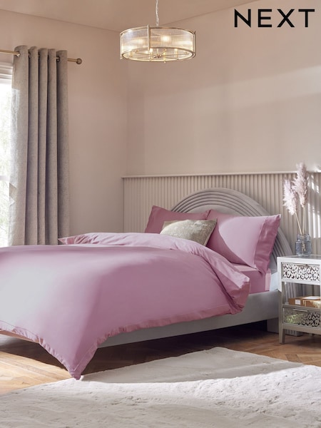 Collection Luxe 300 Thread Count 100% Cotton Sateen Luxury Duvet Cover And Pillowcase Set (E64711) | €39 - €76