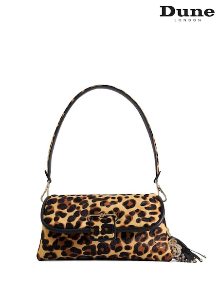 Dune London Animal Chelsea Pillow Leather Shoulder Bag (E65160) | €204